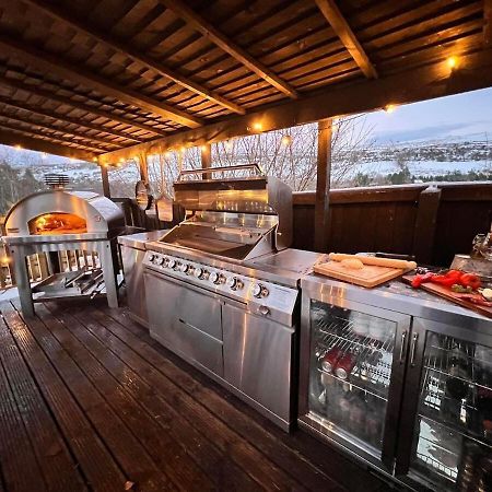 Villa 3 - Spectacular Views - Pizza Oven & Bbq Pont Sticill Exterior foto