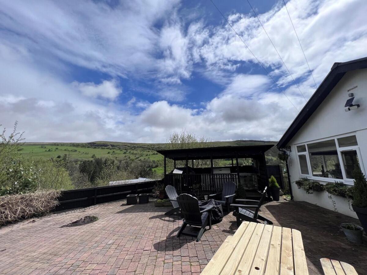 Villa 3 - Spectacular Views - Pizza Oven & Bbq Pont Sticill Exterior foto